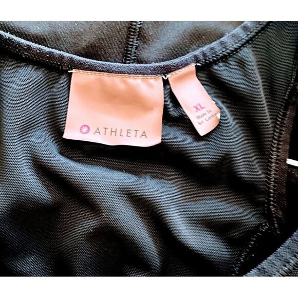 Athleta Workout Exercise Tank Top Black Size XL - Picture 3 of 3